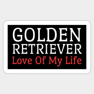 Golden Retriever Quote Sticker